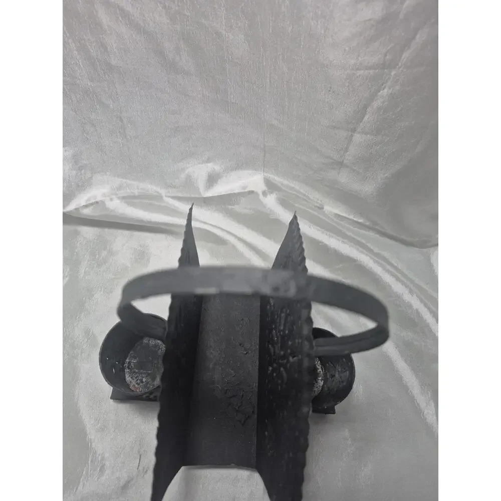 Tin Punch Napkin And Shaker Holder Antique Style